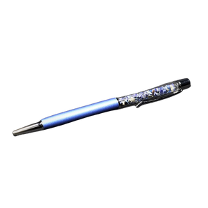 Lapis Lazuli Crystal Pen with Velvet Pouch
