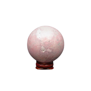 Rhodonite Light Sphere - 367 grams