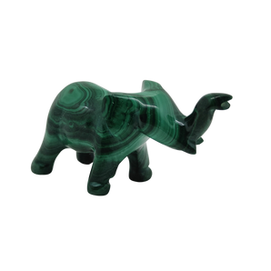 Malachite Elephant Genuine- 42 grams