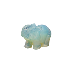 Opalite Elephant (Man-made)