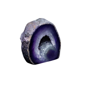 Purple Agate Cave - 473 grams