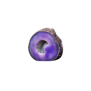 Purple Agate Cave - 478 grams