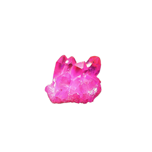 Pink Rose Aura Quartz Cluster - 67 grams