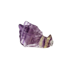 Purple Fluorite Dragon Head - 33 grams