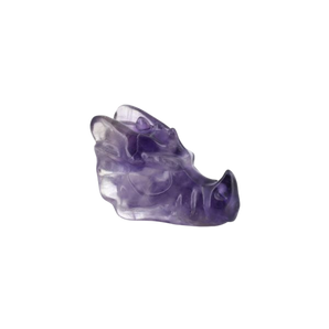Purple Fluorite Dragon Head - 26 grams