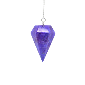 Purple Howlite Pendulum - XXL