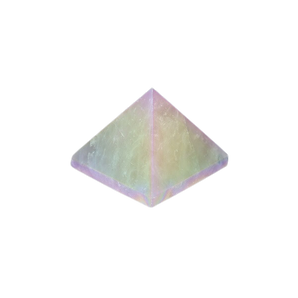 Pink Aura Quartz Pyramid - 248 grams