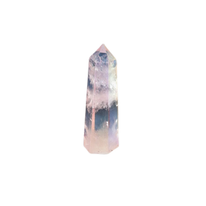 Pink Aura Quartz Generator Point - 218 grams