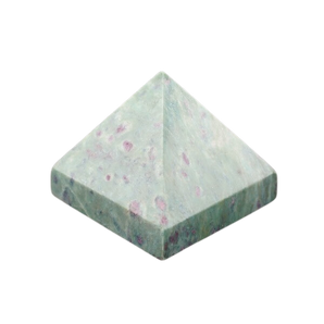 Ruby in Fuchsite Pyramid - 202 grams