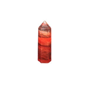 Red Smelting Quartz Generator Point - 78 grams