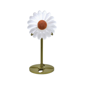 Selenite Sunflower with Stand