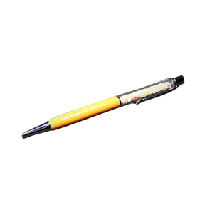 Sunstone Crystal Pen with Velvet Pouch