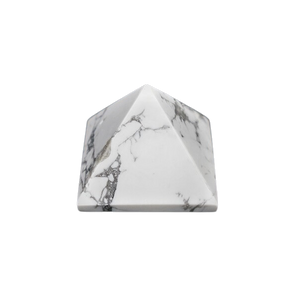 White Howlite Pyramid - 96 grams