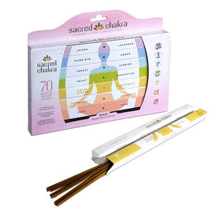 Sacred Chakra Premium Incense Gift Pack (Gift Box) - Heavenly Crystals Online