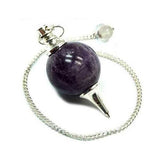 Amethyst Crystal Pendulum – Intuition, Clarity & Spiritual Guidance - Heavenly Crystals Online