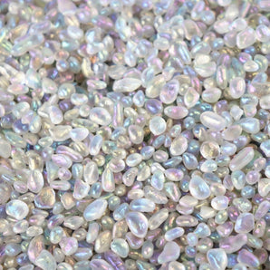 Angel Aura Quartz Chips (100g) Pouch for Angelic Connection High Vibes - Heavenly Crystals Online
