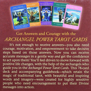 Archangel Power Tarot Cards | Radleigh Valentine | 78‑Card Empowering Tarot, Angelic Guidance & Higher Support - Heavenly Crystals Online
