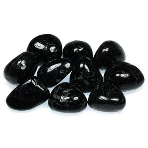 Black Tourmaline Tumbled Stone – Protection, Grounding & Spiritual Strength - Heavenly Crystals Online