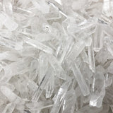 Clear Quartz Gridding Point (100g) Natural Crystal in Organza Pouch for Amplification & Energy Alignment
 - Heavenly Crystals Online