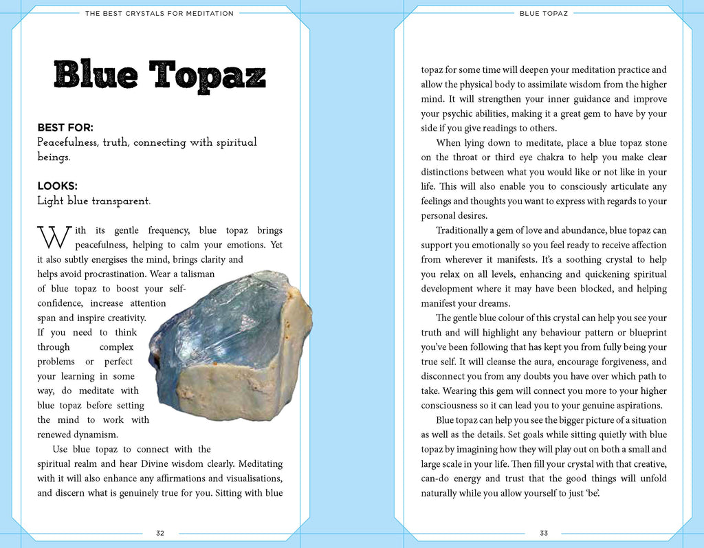 Crystals Book & Card Deck - Heavenly Crystals Online