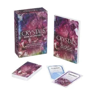 Crystals Book & Card Deck – 52‑Card Crystal Oracle + 160‑Page Illustrated Guidebook - Heavenly Crystals Online