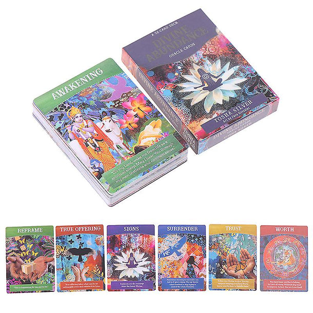 Divine Abundance Oracle Cards – Tosha Silver – 51-Card Deck – Heavenly ...