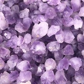 Amethyst Gridding Natural Cluster - 100 grams in organza pouch - Heavenly Crystals Online