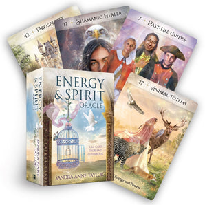 Energy & Spirit Oracle Cards - Sandra Anne Taylor - Life‑Force Alignment, Intuition & Spiritual Guidance - Heavenly Crystals Online