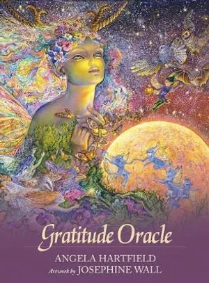 Gratitude Oracle Cards - Angela Hartfield & Josephine Wall - Mindfulness, Appreciation & Heart‑Centered Guidance - Heavenly Crystals Online