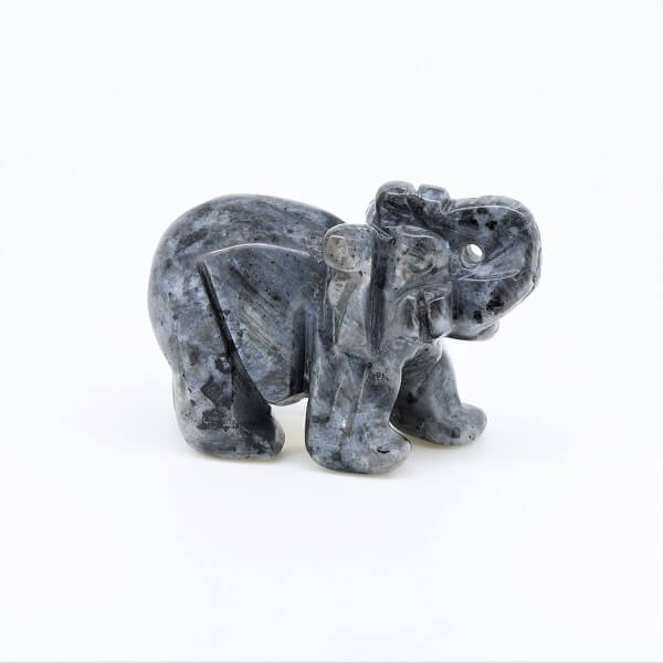 Larvikite Elephant - 63 grams - Heavenly Crystals Online