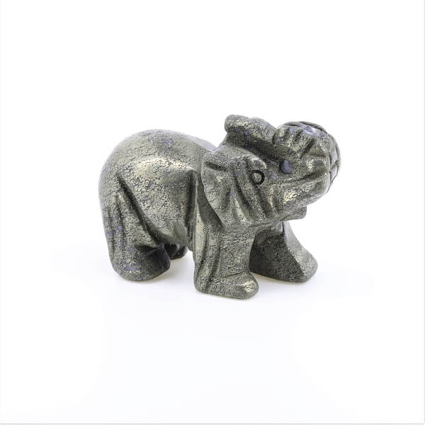 Pyrite Elephant - 78 grams - Heavenly Crystals Online