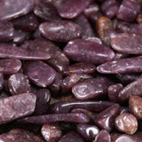 Lepidolite Chips (100g) Pouch for Calming Crystal for Stress Relief & Emotional Balance - Heavenly Crystals Online