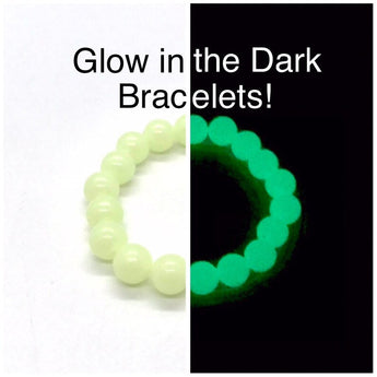 Luminous Glow in the Dark Bracelets (7mm–8mm) Light‑Charging, Fun & Night‑Time Visibility
 - Heavenly Crystals Online