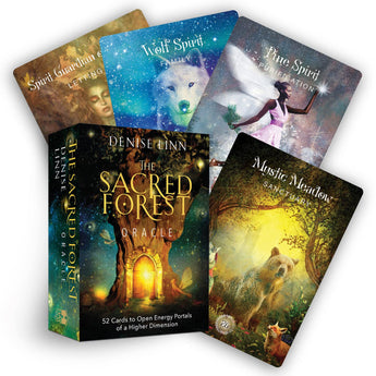 The Sacred Forest Oracle - Denise Linn - Nature Spirits, Mystical Realms & Healing Guidance - Heavenly Crystals Online