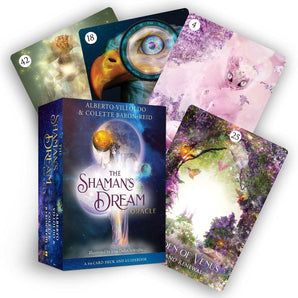 The Shaman’s Dream Oracle – 64‑Card Deck & Guidebook by Alberto Villoldo & Colette Baron‑Reid - Heavenly Crystals Online