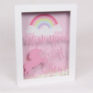 Unicorn Rainbow Wish Upon A Star Box - Pink - Heavenly Crystals Online