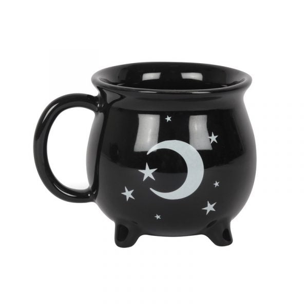Witches Brew Ceramic Tea Set- 4 Mugs + 1 Teapot Gift Box - Heavenly Crystals Online
