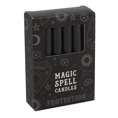 Magic Spell Candles 12 pack - Black Protection - Heavenly Crystals Online