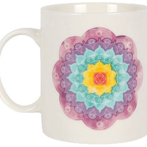 Chakra Mandala Ceramic Mug in Gift Box - Heavenly Crystals Online