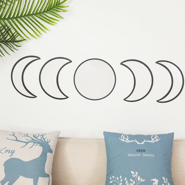 Set of 5 Moon Phase Mirrors - Heavenly Crystals Online