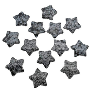 Snowflake Obsidian Star - Heavenly Crystals Online