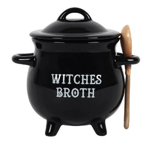Witches Broth Soup Bowl & Spoon - Heavenly Crystals Online
